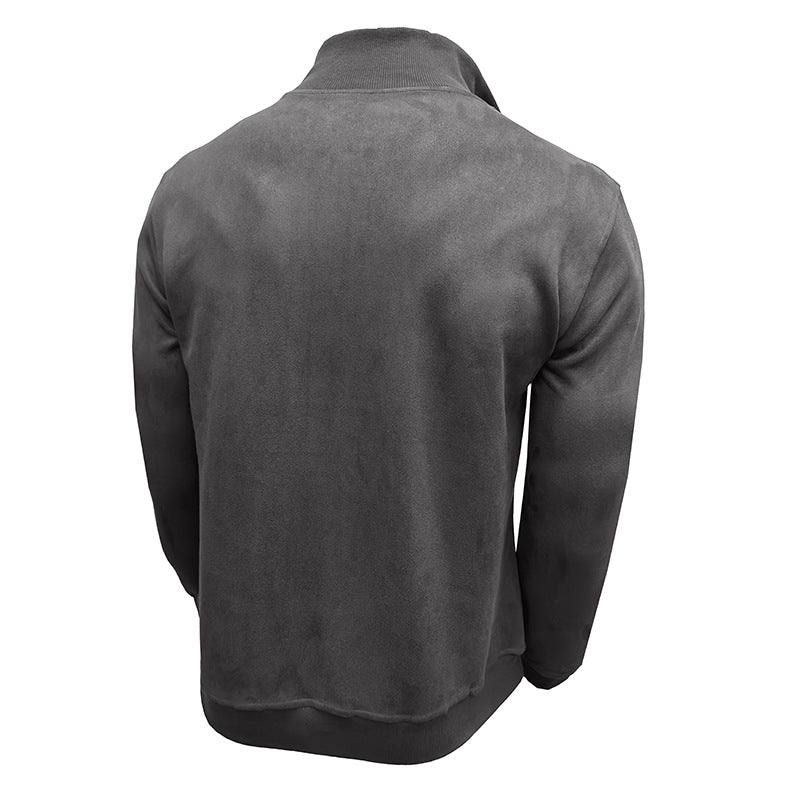 Herren modischer Stehkragenpullover Echoarchiv