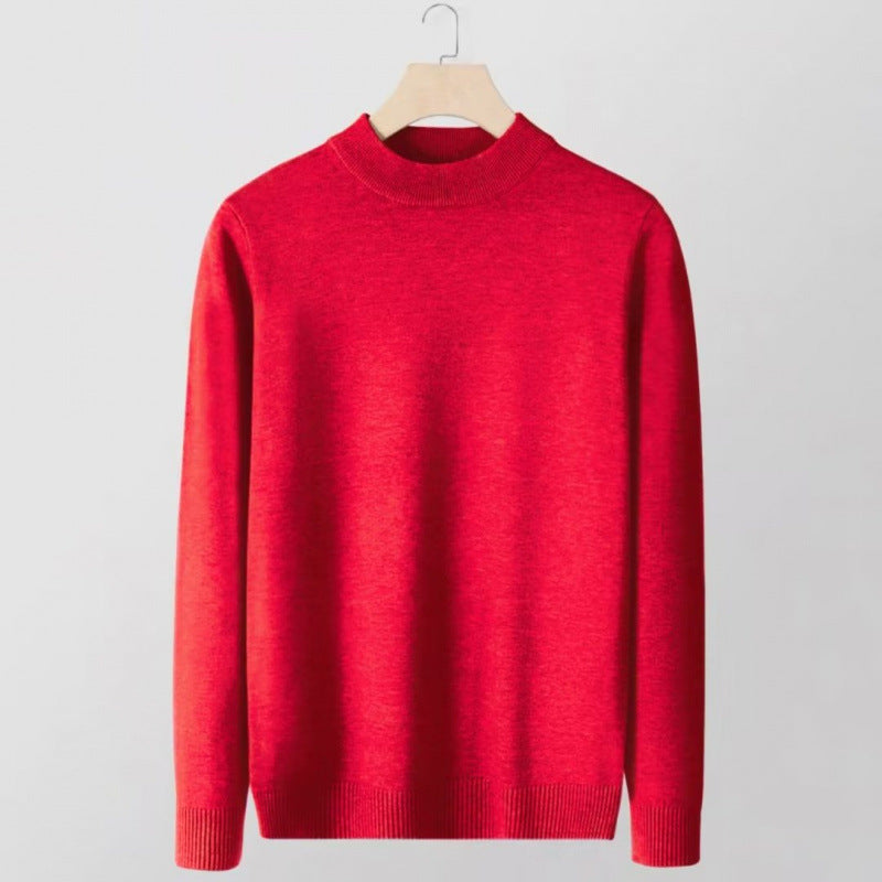 Damen Feinstrick-Stehkragenpullover aus Baumwollmix mit gerippten Bündchen Echoarchiv