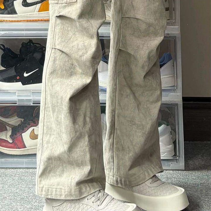 Herren Cargo-Hose mit multifunktionalen Seitentaschen Echoarchiv
