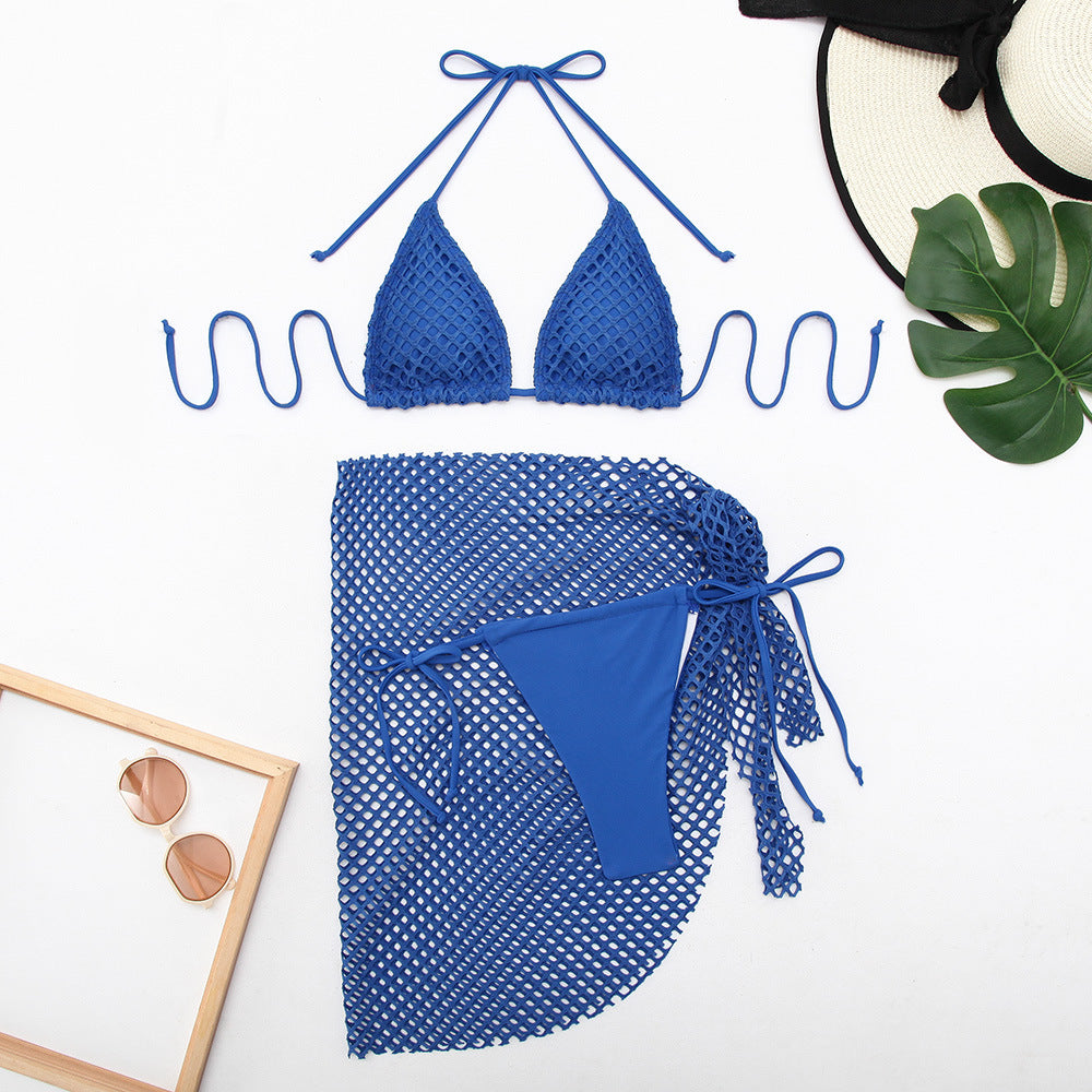 Damen Netzmuster Bikini-Set Echo Archiv