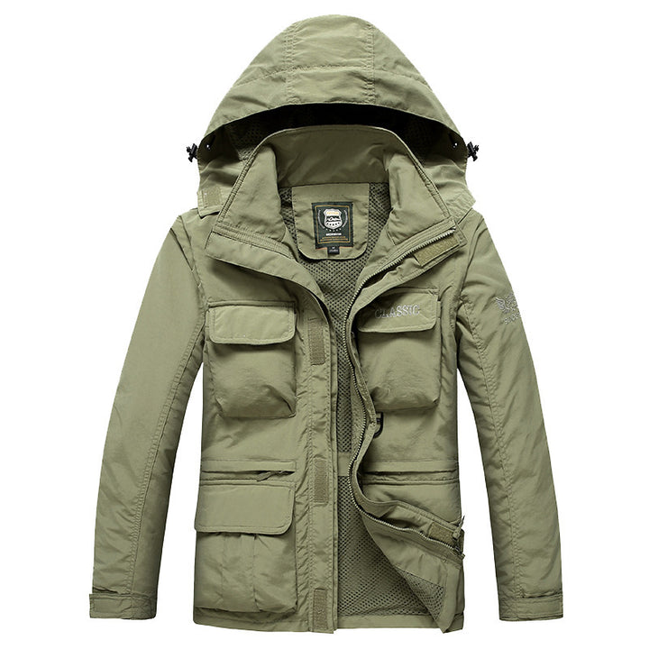 Herren Funktionale Outdoorkombination Jacke Echo Archiv