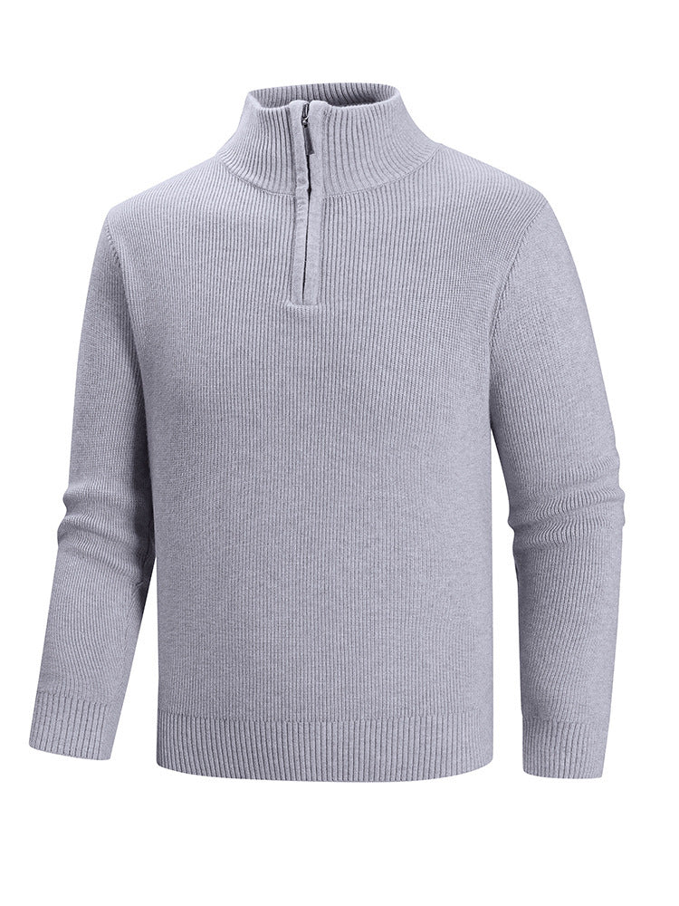 Herren Strickpullover mit hohem Kragen Echoarchiv
