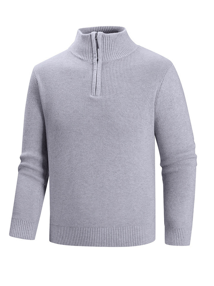 Herren Strickpullover mit hohem Kragen Echoarchiv