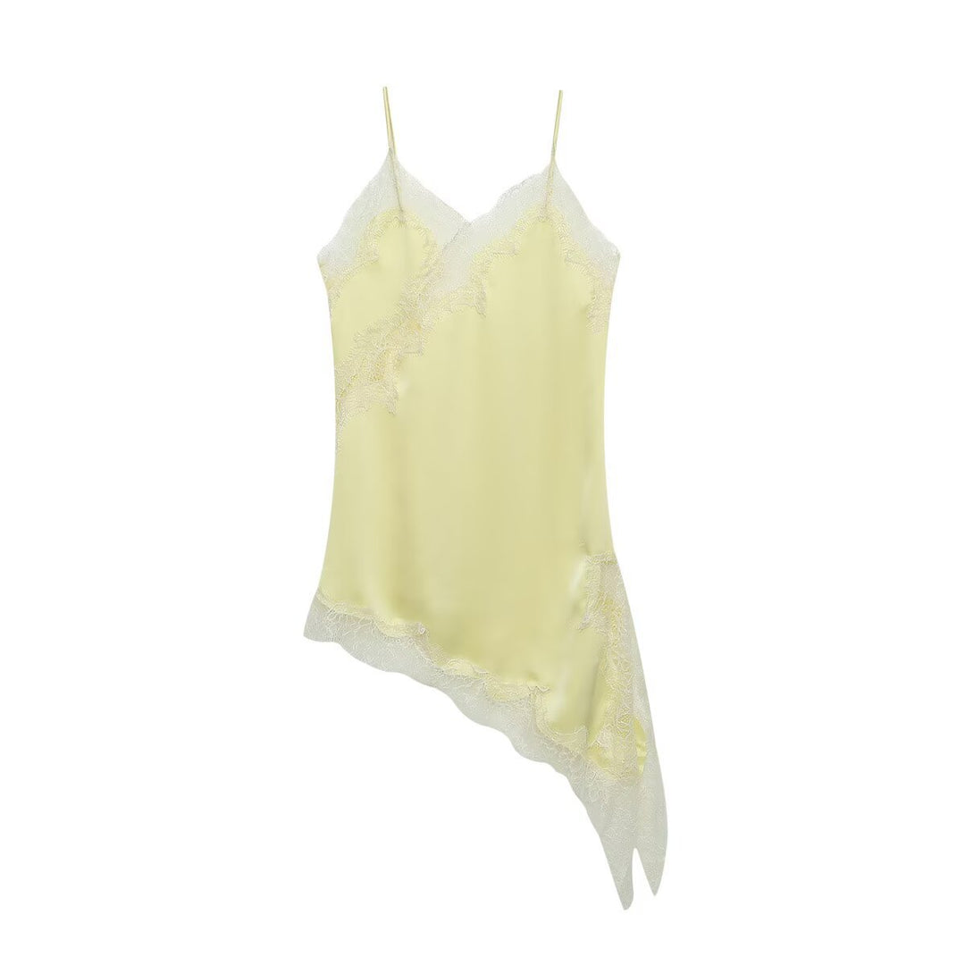 Damen asymmetrisches Spaghetti-Top Echo Archiv