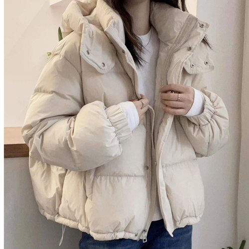 Damen Winterjacke mit voluminösem Schnitt Echoarchiv