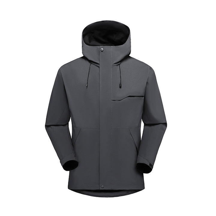 Herren Wetterfeste Outdoor Jacke Echo Archiv
