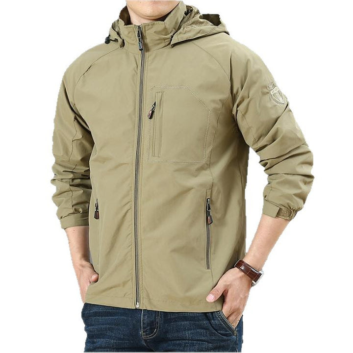 Herren Funktionale Übergangsjacke mit praktischen Taschen Echo Archiv
