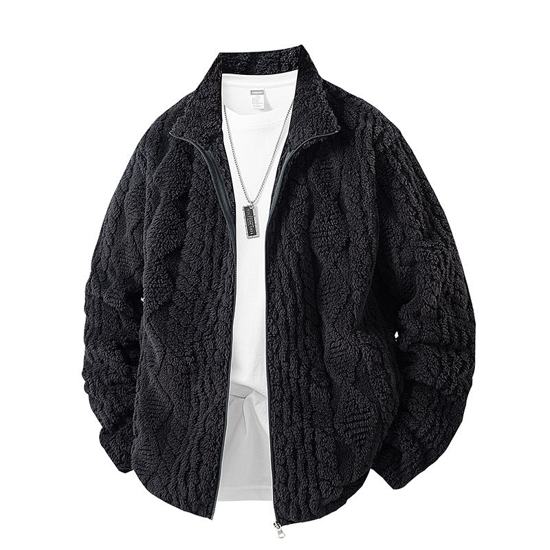 Herren Kuschelige Fleecejacke Echo Archiv