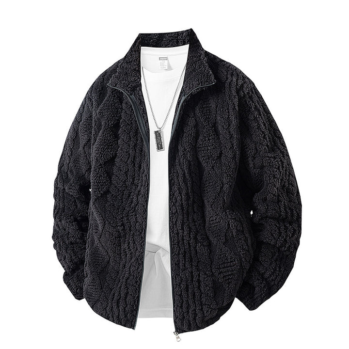 Herren Kuschelige Fleecejacke Echo Archiv