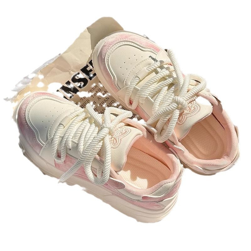 Damen modische Sneaker mit innovativem Plateau-Design und atmungsaktiver Obermaterial-Hybridstruktur Echo Archiv