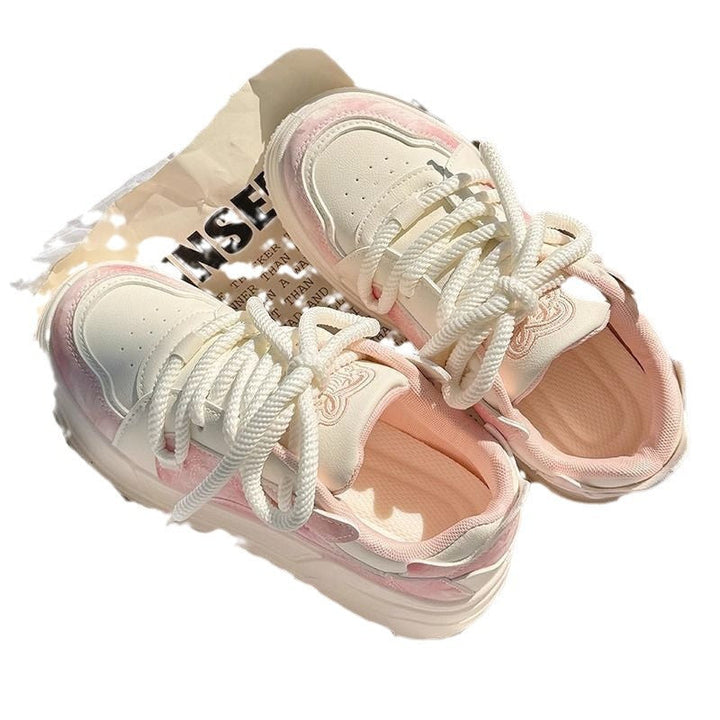 Damen modische Sneaker mit innovativem Plateau-Design und atmungsaktiver Obermaterial-Hybridstruktur Echo Archiv