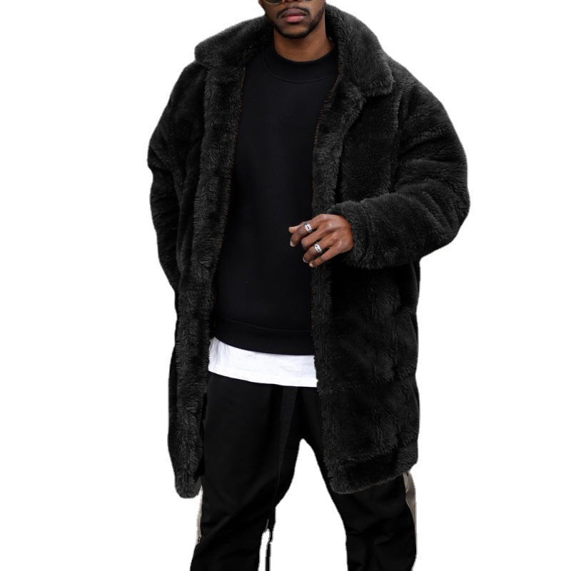 Herren Modische Teddyjacke mit verschließbaren Taschen und hoher Wärmeisolierung Echoarchiv