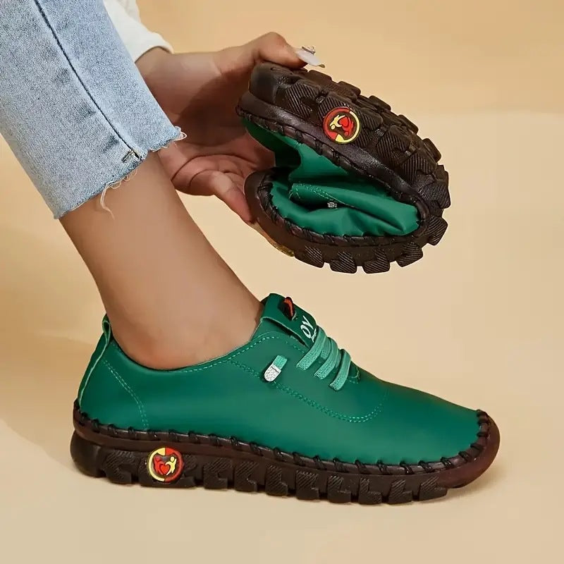 Damen  leichte Alltags-Slipper-Sneaker mit verdeckter Schnürung, elastischem Einstieg und griffiger Trailsohle Echo Archiv