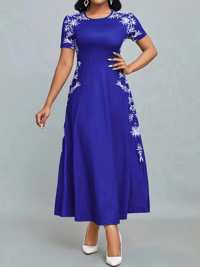Damen Elegantes Maxikleid mit floralen Stickereien Echo Archiv