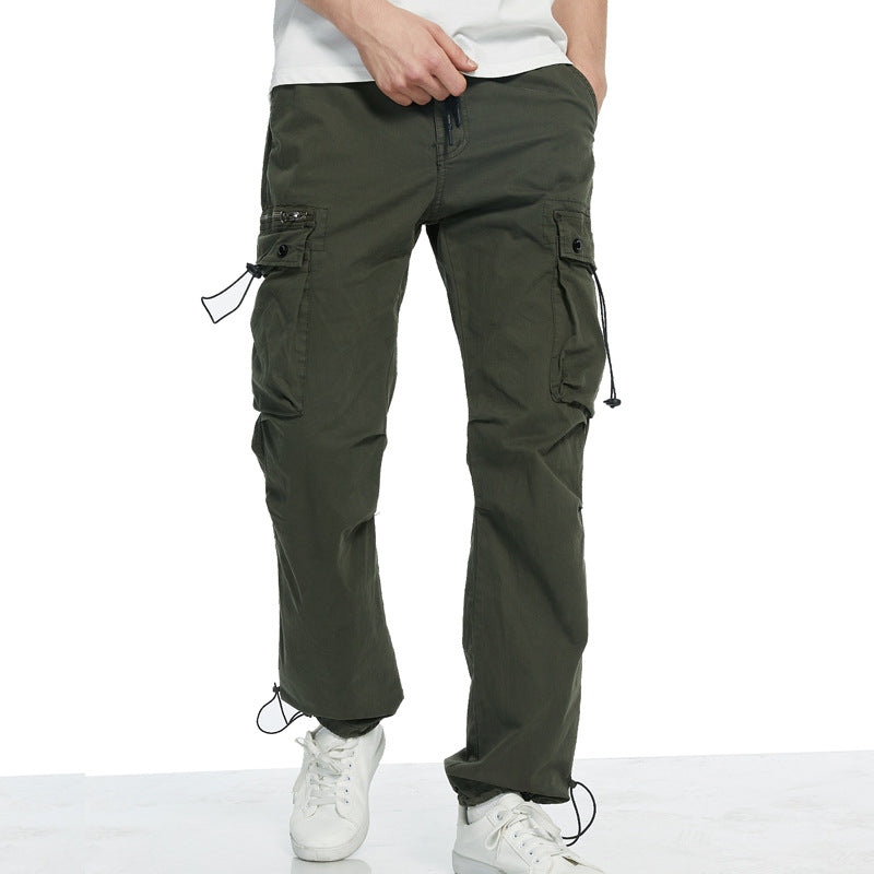 Herren Cargo-Hose mit praktischen Seitentaschen und verstellbarem Bund Echoarchiv