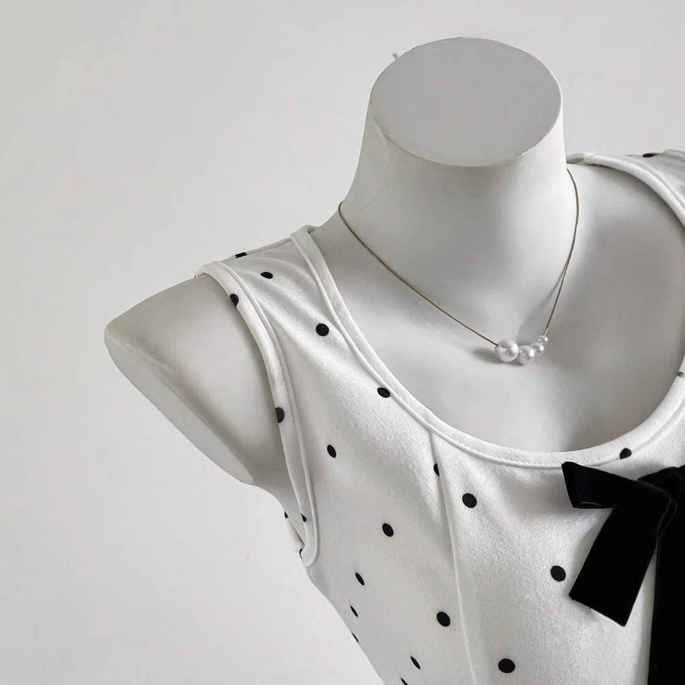 Damen Top mit Rüschendetails und Schleifen Echo Archiv