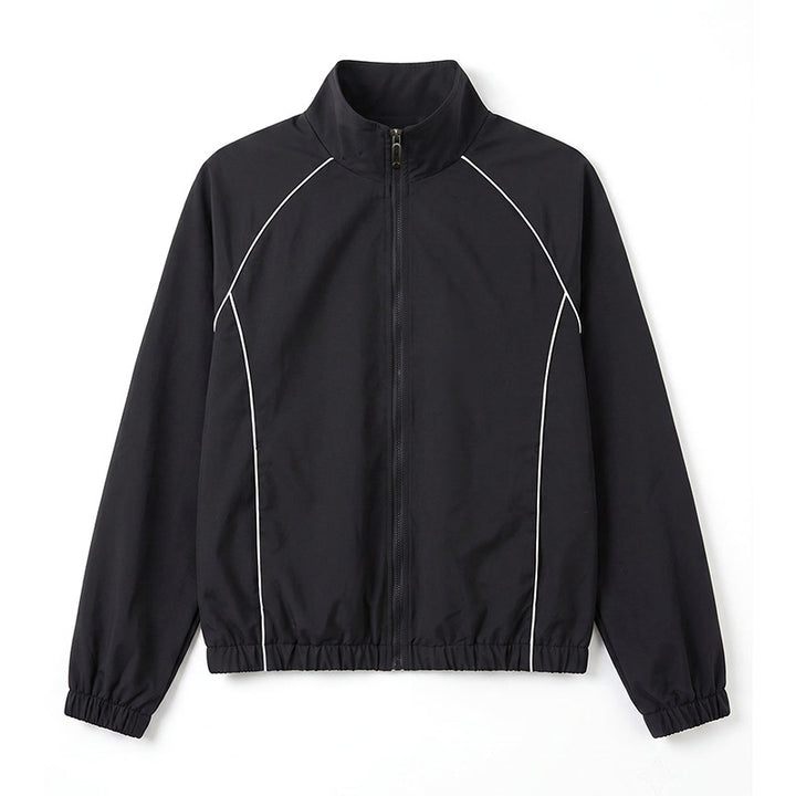 Herren Sportliche Windjacke mit Stehkragen Echo Archiv