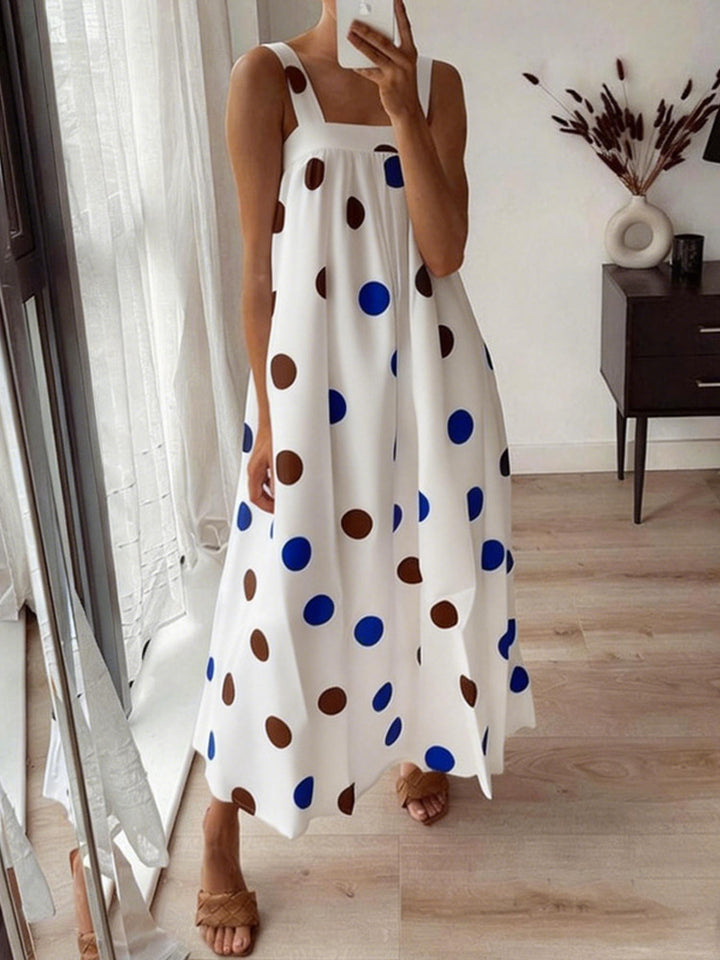 Damen Maxikleid mit floralem Muster und luftiger Passform Echo Archiv