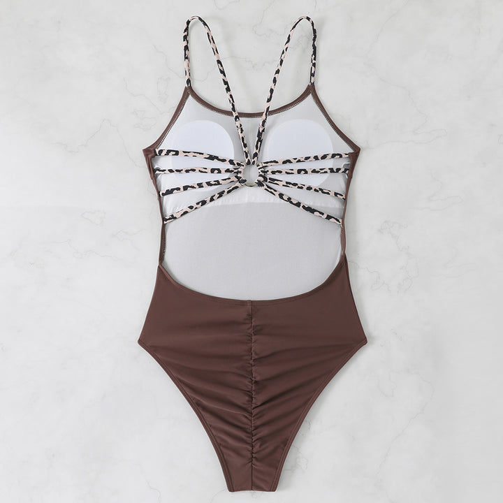 Damen Einteiler-Badeanzug mit raffinierten Schnittdetails Echo Archiv