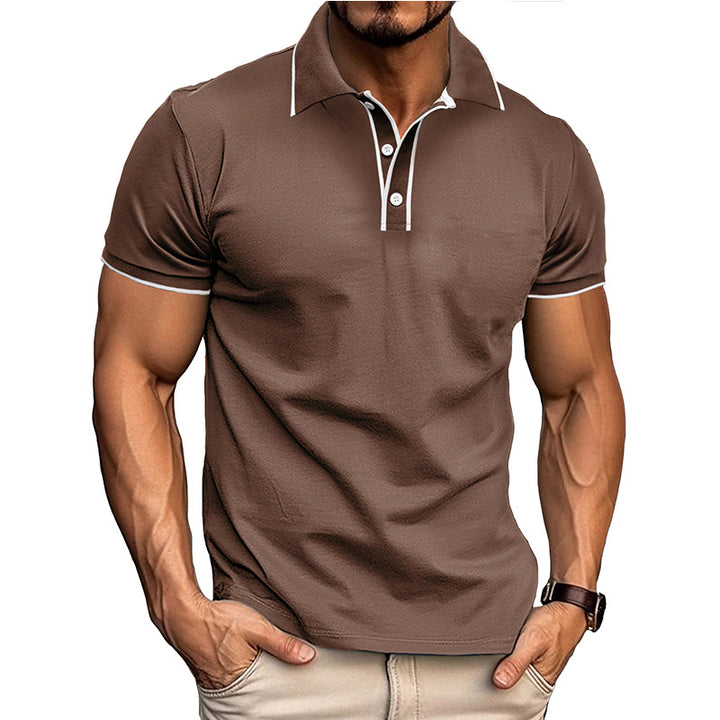 Herren Sportliches Poloshirt mit modernem Schnitt Echoarchiv