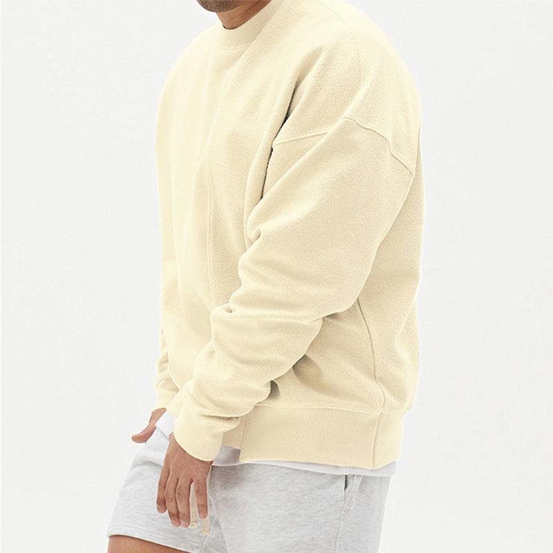 Herren Bequemer Sweatshirt mit modernem Schnitt und hohem Kragen Echoarchiv