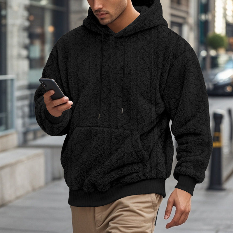 Herren kuscheliger Oversized Hoodie Echoarchiv