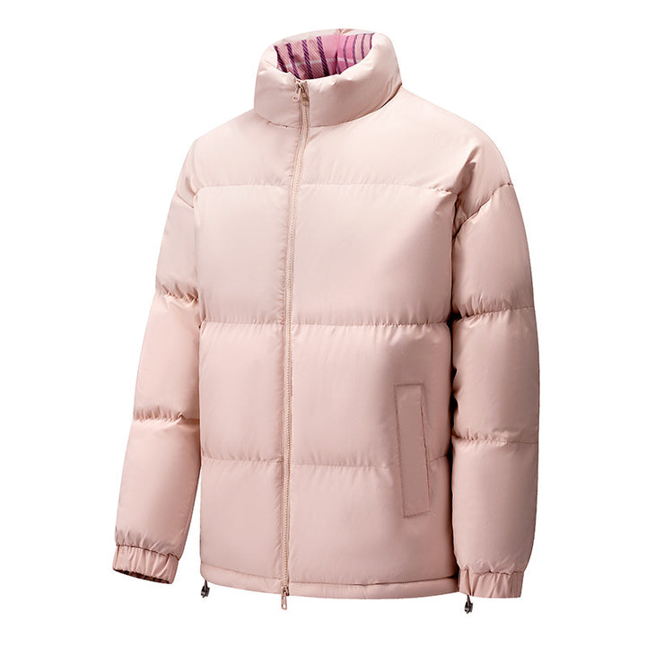 Damen Wattierte Stehkragen-Übergangsjacke mit Thermofüllung & verstellbarem Saum Echoarchiv