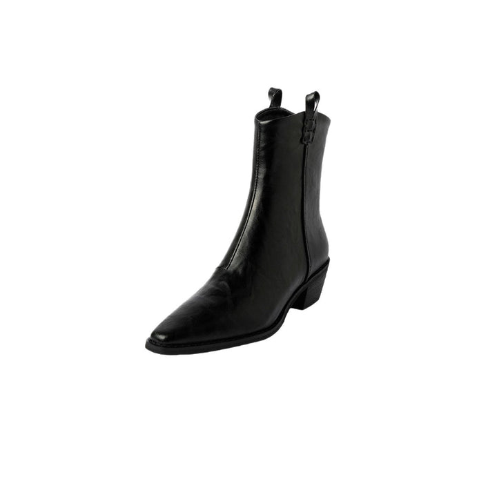 Damen Elegante Stiefeletten mit schickem Riemen – Varelle
