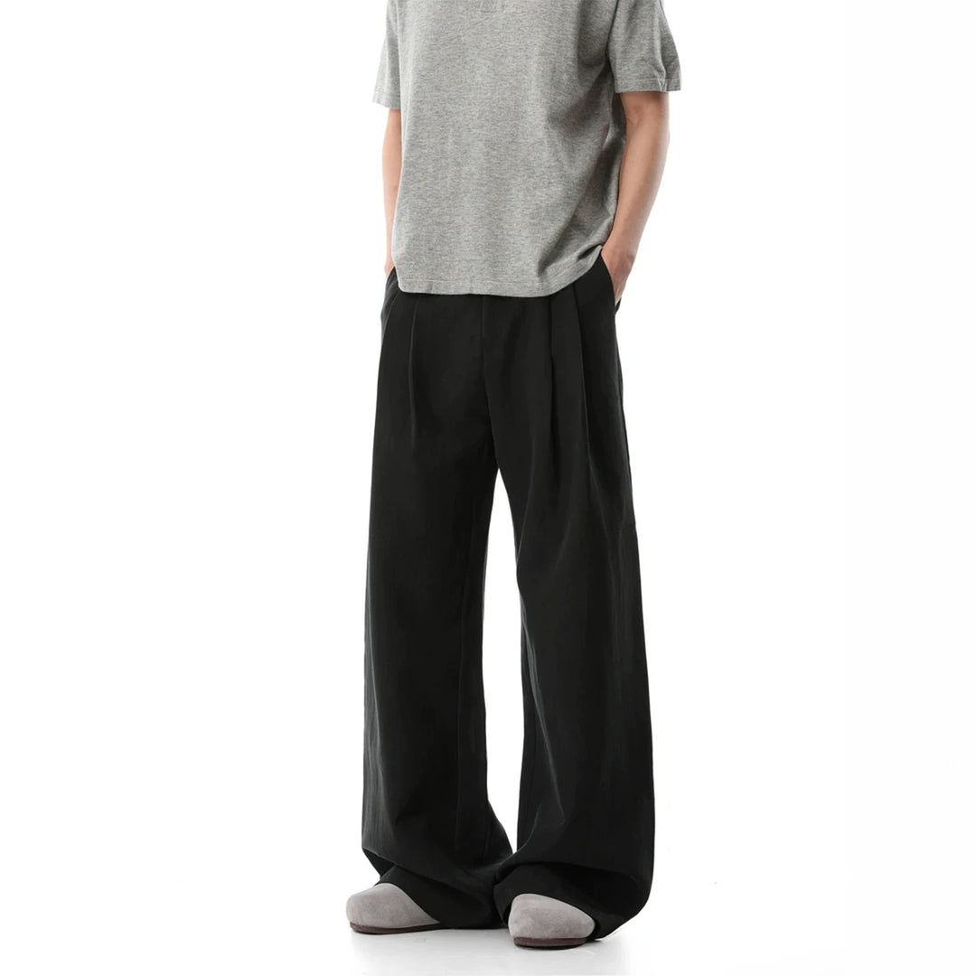 Damen Weit geschnittene Leinenhose Echo Archiv