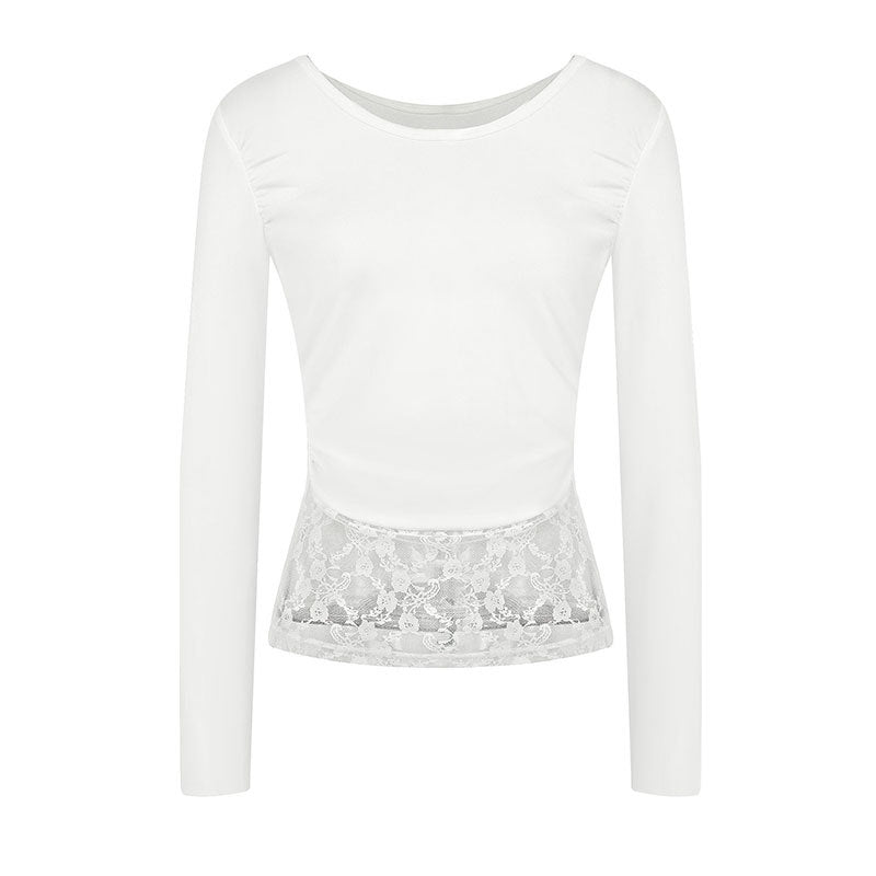 Damen elegantes Oberteil mit raffinierten Rüschendetails Echo Archiv