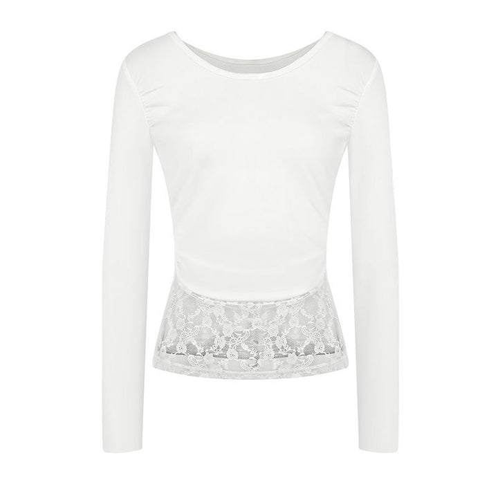 Damen elegantes Oberteil mit raffinierten Rüschendetails Echo Archiv