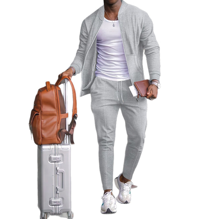 Herren sportliches Jogginganzug mit modernem Schnitt und atmungsaktivem Material Echoarchiv