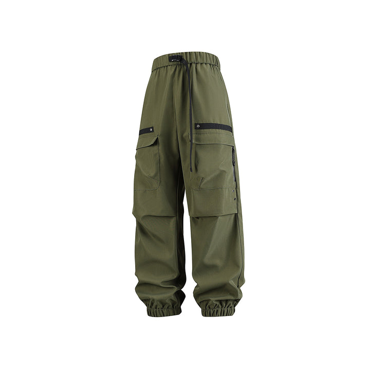 Herren weite Cargo-Jogginghose im Tech‑Utility‑Look mit elastischem Bund und multifunktionalen Klapptaschen Echo Archiv