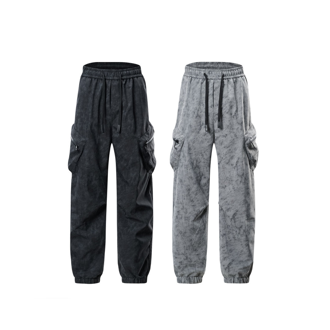Damen Übergangs‑Cargohose im Vintage‑Wash mit elastischem Komfortbund und Multifunktionsseitenstaschen Echo Archiv