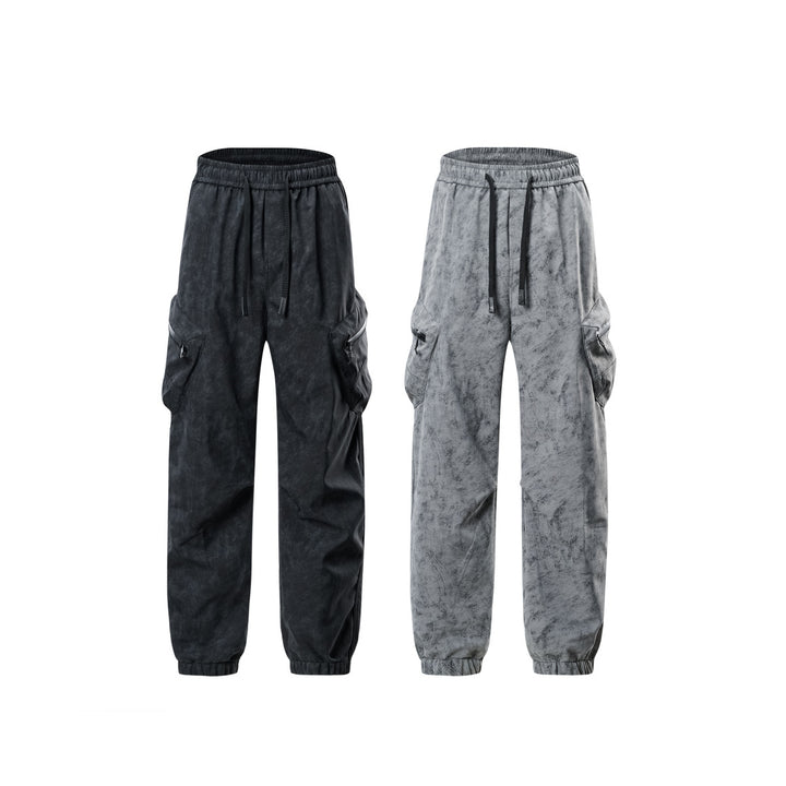 Damen Übergangs‑Cargohose im Vintage‑Wash mit elastischem Komfortbund und Multifunktionsseitenstaschen Echo Archiv
