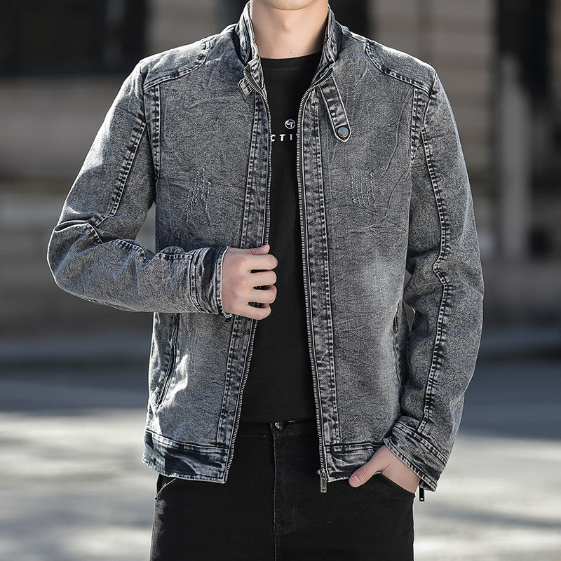 Herren Modische Denimjacke Echo Archiv 1788321728