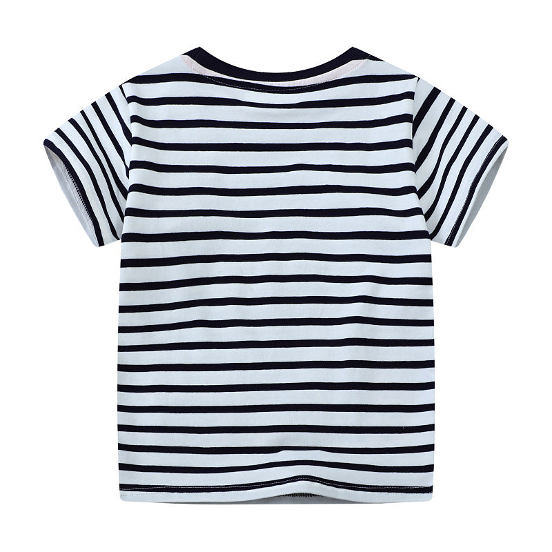 Jungen T-Shirt mit buntem Tiermotiv Echo Archiv