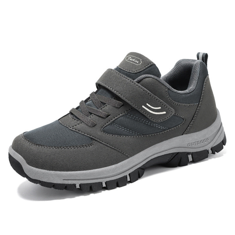 Herren nan robuste Outdoor-Sneaker mit Klettverschluss, atmungsaktivem Strickoberteil und profilierter rutschfester Sohle Echo Archiv