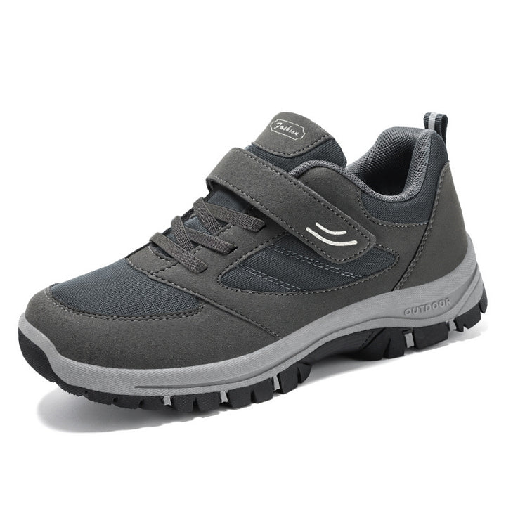 Herren nan robuste Outdoor-Sneaker mit Klettverschluss, atmungsaktivem Strickoberteil und profilierter rutschfester Sohle Echo Archiv