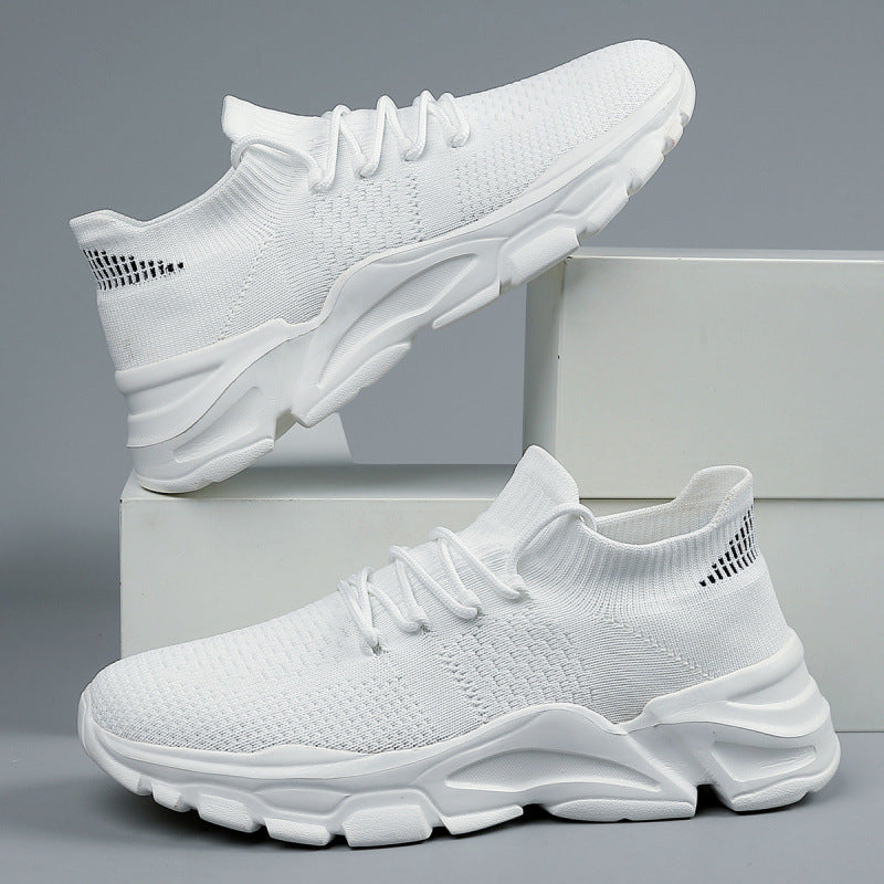 Unisex Strick-Sockensneaker mit atmungsaktiver Maschenoberfläche und markanter Plateau-Laufsohle – Norré