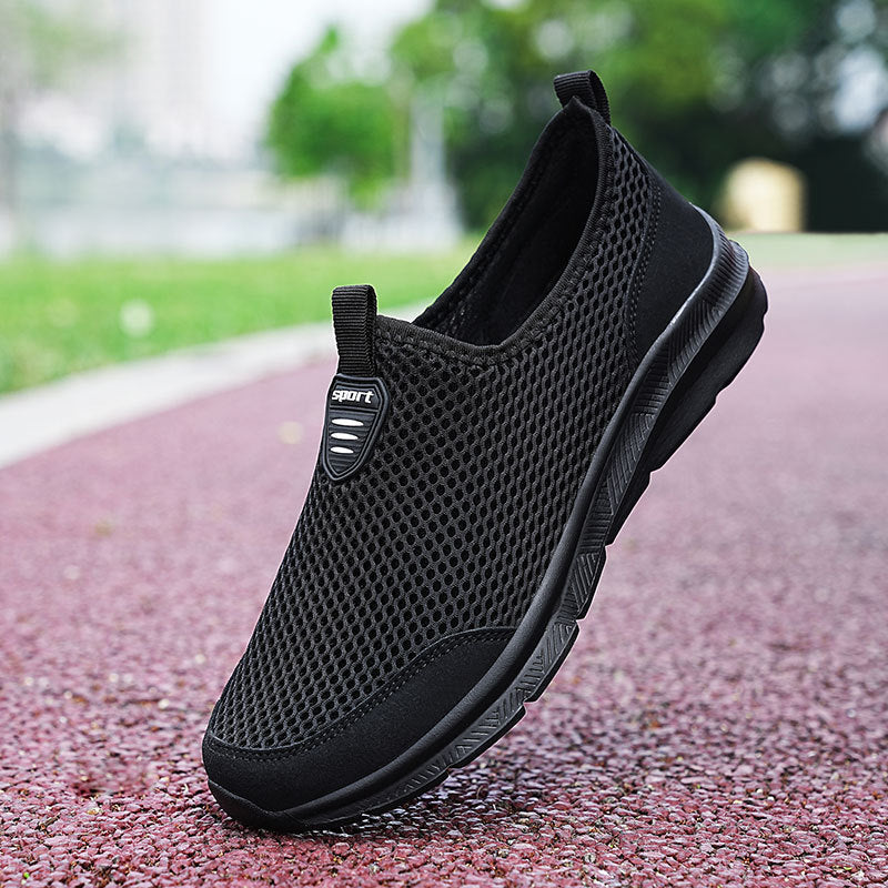 Unisex nan ultraleichter Netz-Slipper mit viskoelastischem Fußbett und flexibler rutschfester Laufsohle Echo Archiv