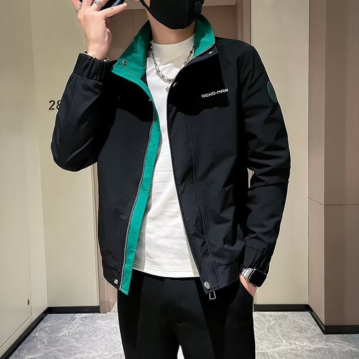 Herren modische Übergangsjacke mit atmungsaktivem und wasserabweisendem Material Echoarchiv