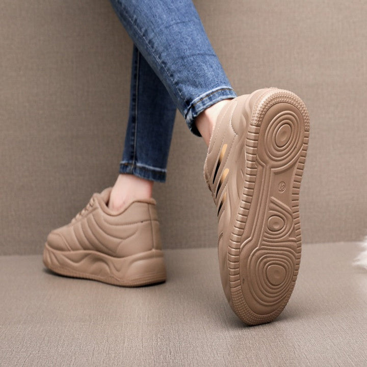 Damen sportliche Sneaker mit rutschfestem Profil und wärmendem Innenfutter Echo Archiv