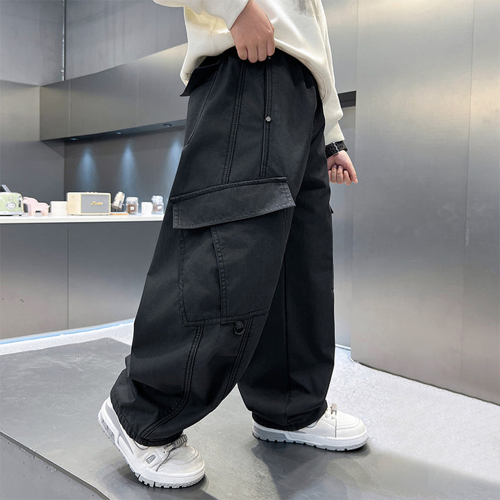 Damen lässige Cargo-Hose mit tiefen Taschen Echo Archiv