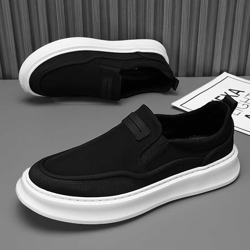 Damen Slip-On Sneakers mit atmungsaktiver Mesh-Oberfläche und dämpfender Sohle Echo Archiv