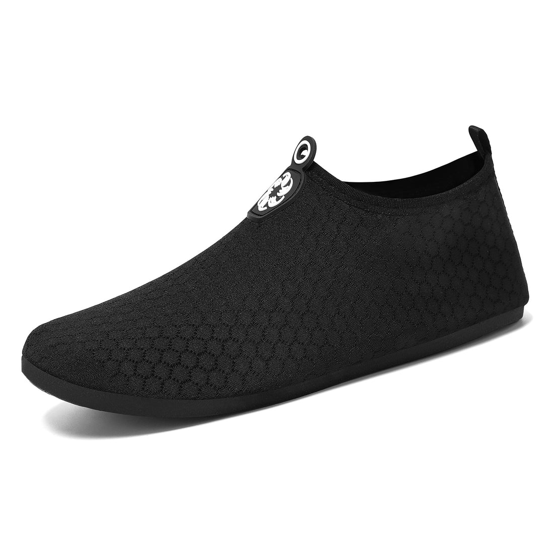 Damen nan leichter gestrickter Wasserschuh Slip-On mit nahtlosem Sockenschaft und rutschfester Gummisohle Echo Archiv