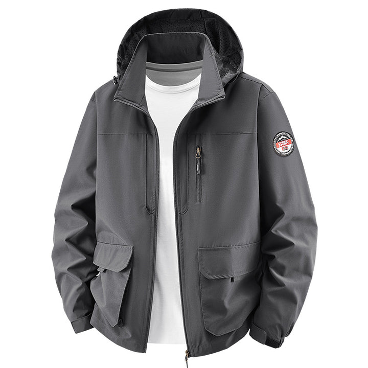 Herren Robuste Übergangsjacke mit praktischen Taschen Echo Archiv