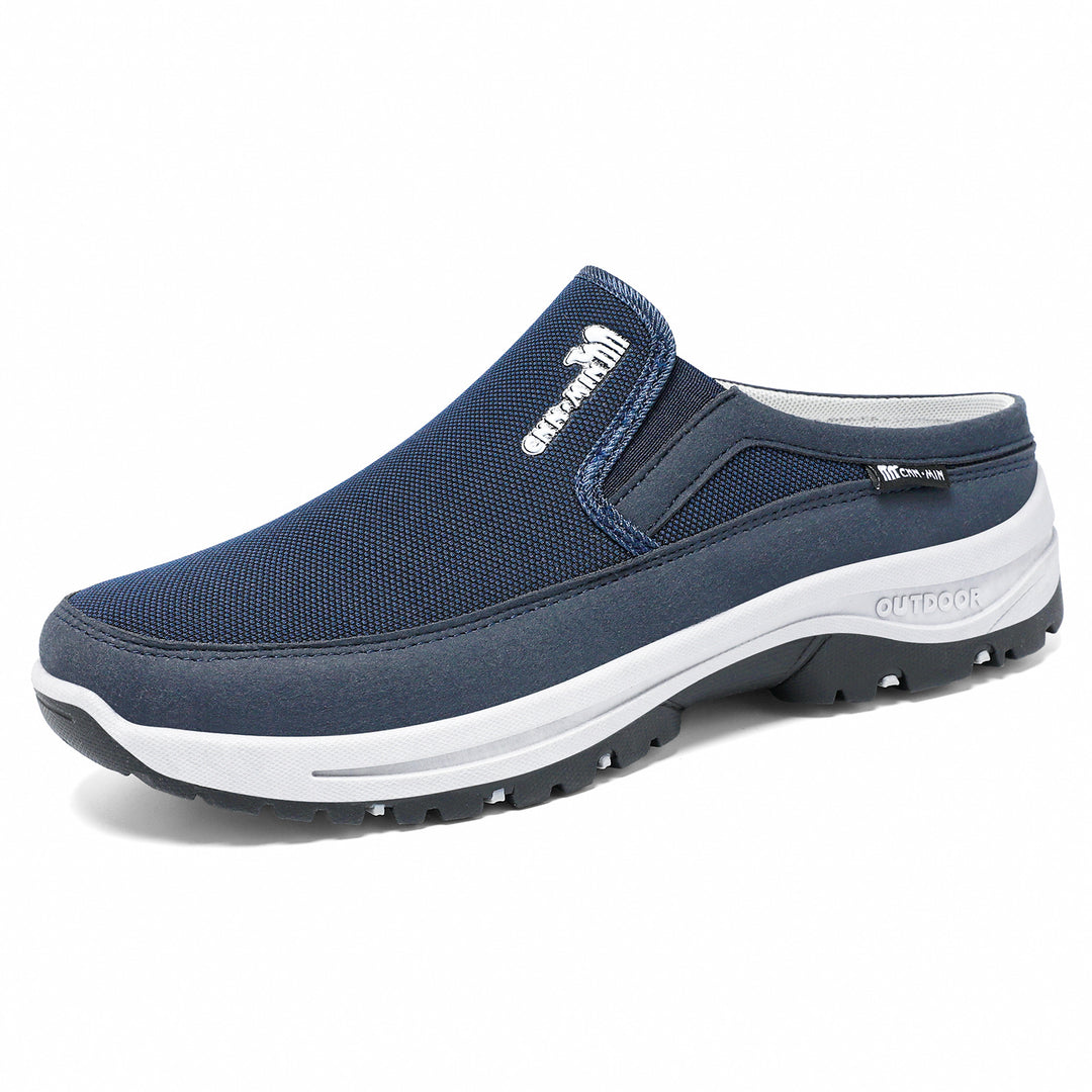Herren nan atmungsaktiver Outdoor Clog-Slipper mit Memory-Fußbett Echo Archiv