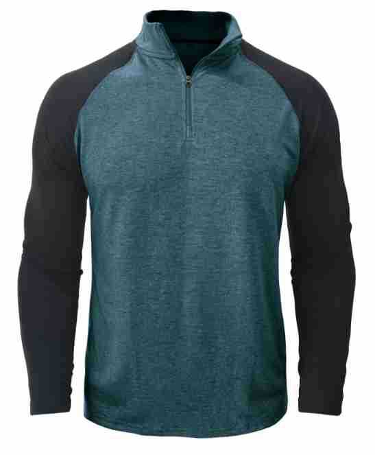 Herren Sportlicher Pullover mit Stehkragen und Reißverschluss Echoarchiv