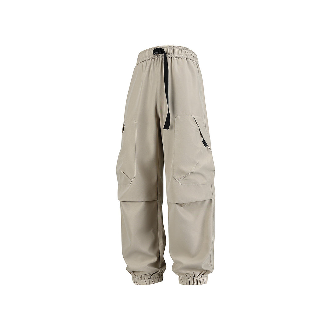 Herren Utility-Jogger-Cargohose mit elastischem Tunnelzugbund, großen Klappentaschen und gerippten Bündchen Echo Archiv